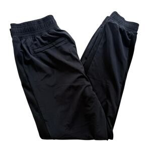 Athleta Black Lined Joggers Elastic Waist Size 0 / XS High Rise Track Pant Run